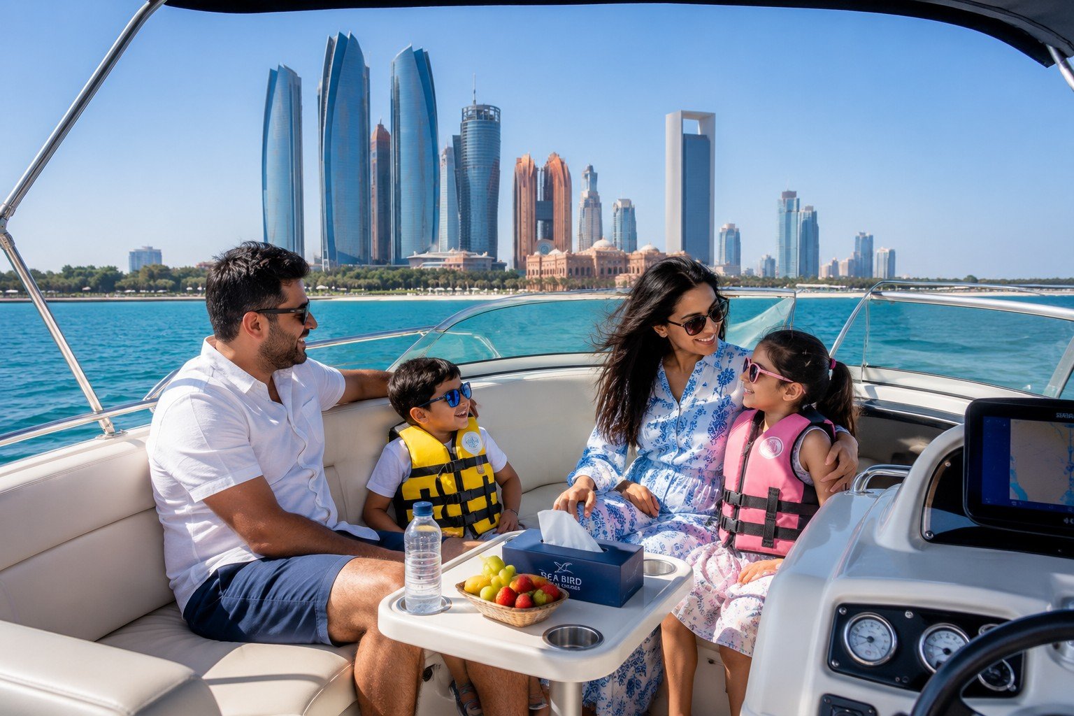 Abu Dhabi Private Sightseeing Cruise (1 Hour)