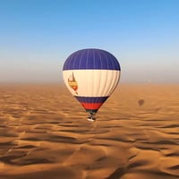 Dubai Hot Air Balloon Experience | Sunrise Desert Balloon Ride Dubai UAE