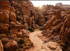 Guided Madakheel Canyon Trek Adventure