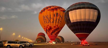 Private Hot Air Balloon Ride Dubai – Magical Private Balloon Flight Experience