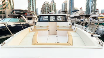 36ft Silver Craft Thunder Yacht Tour Dubai | Private Luxury Boat Cruise Experience