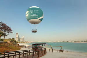 The Dubai Balloon at Atlantis Tickets | Palm Jumeirah Hot Air Balloon Experience Dubai