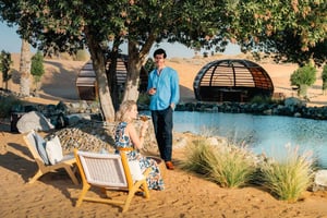 Desert Conservation Drive & Platinum Breakfast Dubai | Luxury Safari Experience