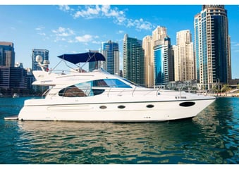Luxury Hatteras 64ft Yacht Charter in Dubai  - Starting from 899 AED