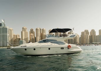 43ft Azimut Yacht Charter in Dubai Marina - Starting from 599 AED