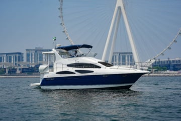 Luxury Ferretti 46ft Yacht Rental in Dubai - Starting from 550 AED