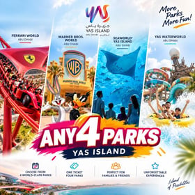 Any 4 Parks – Multi-Day (Yas Island)