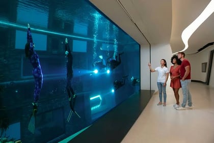 Deep Dive Dubai Facility Tour at NAS | Explore the World's Deepest Pool