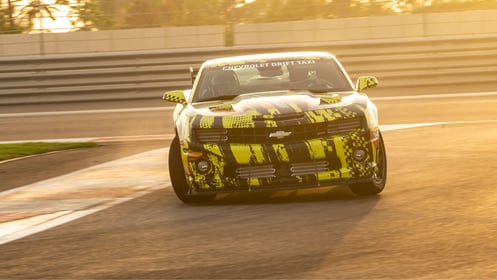 Chevrolet Camaro Drift Taxi Passenger Ride at Yas Marina Circuit | Abu Dhabi