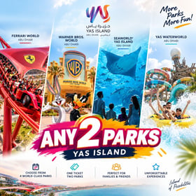 Any 2 Parks – Multi-Day (Yas Island)