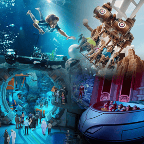 Multiple Theme Park Ferrari World, Yas Waterworld, Warner Bros. World™, SeaWorld Abu Dhabi