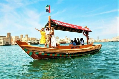 Dubai City Tour Old Town, Abra Taxi Boat, Gold & Spice Market