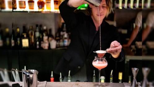 Pub-crawl in Moscow