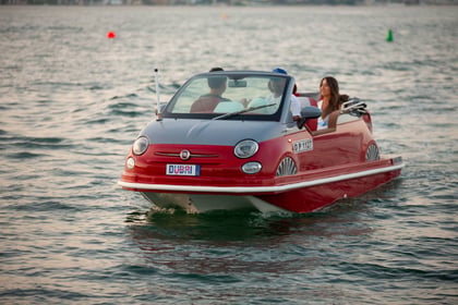 Fiat 500 Boat Dubai | Jumeirah Boat Ride