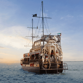 Dubai Creek Pirate Ship Cruise Adventure | Family Pirate Boat Experience Dubai