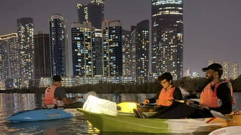 Guided Night Kayaking at Reem Central Park | Abu Dhabi