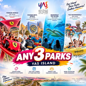 Any 3 Parks – Multi-Day (Yas Island)