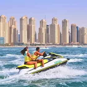 Jet Ski in JBR Dubai Experience | Thrilling Water Sports at Jumeirah Beach Residence UAE