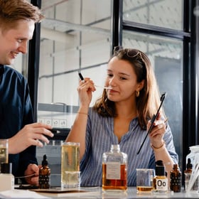 Make a Perfume Together in Dubai | Luxury Fragrance Workshop for Couples & Friends