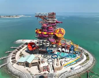 Exciting Meryal Waterpark Adventure on Qetaifan Island North, Lusail