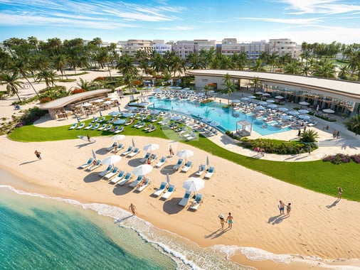 Luxury Azure Beach Club Experience at Rixos Premium Qetaifan Island North, Lusail
