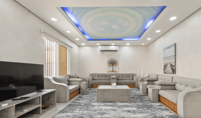Premium 6-Bedroom Holiday Villa Staycation Experience in Umm Salal, Qatar - QVAAS