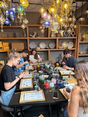 Istanbul Mosaic Lamp Workshop: Create Your Own Lamp