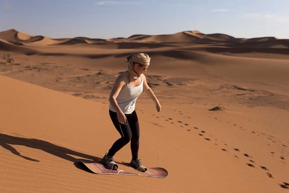 Exciting Sandboarding Adventure Experience