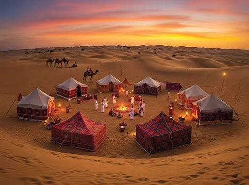 School Field Trips Qatar | Camping & Desert Experience