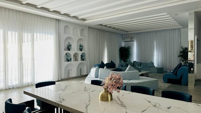 Modern Holiday Villa Staycation Experience in Qatar - QVAAP