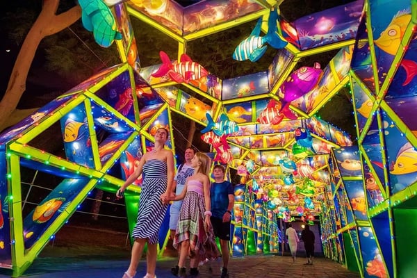 Dubai Glow Garden