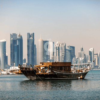 Traditional Doha Dhow Cruise Experience on the Arabian Gulf