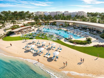 Luxury Azure Beach Club Experience at Rixos Premium Qetaifan Island North, Lusail