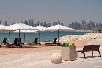 Fun & Relaxing Beach 974 Experience for Ladies and Kids at Ras Abu Aboud, Doha