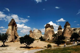 Tour Rojo de Capadocia con Museo al Aire Libre y Almuerzo