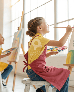Outdoor Canvas Painting in Qatar
