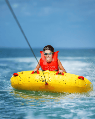 Exciting Donut Ride Experience at West Bay