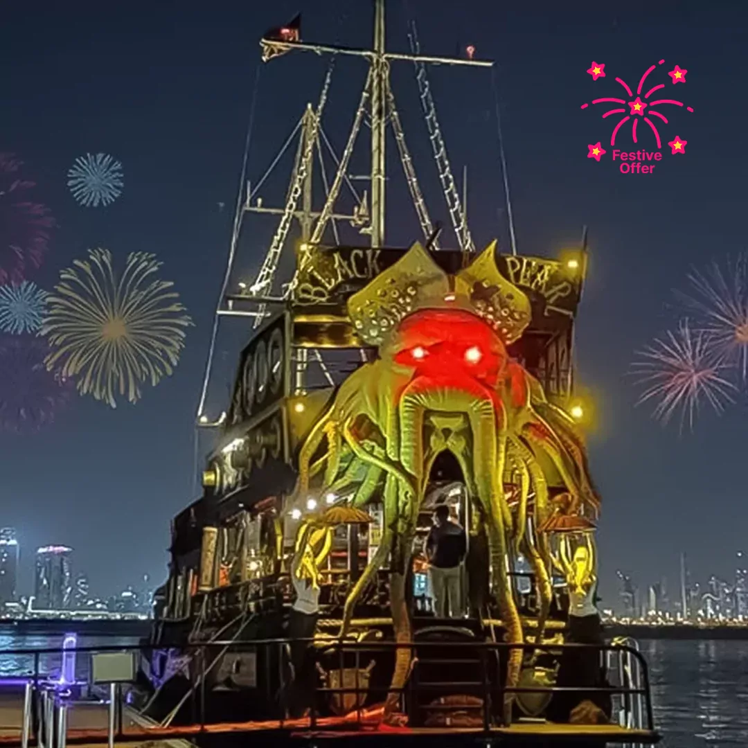New Years Eve Black Pearl Dinner at Dubai Water Canal: Festive Specials