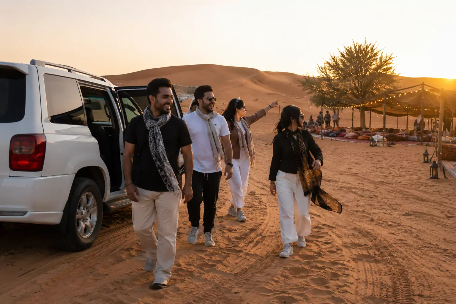 The Nostalgic Red Sand Dunes Safari, Keshta & Snacks — Eid Desert Safari Riyadh