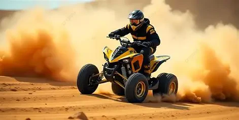 Thrilling ATV Quad Biking Desert Adventure