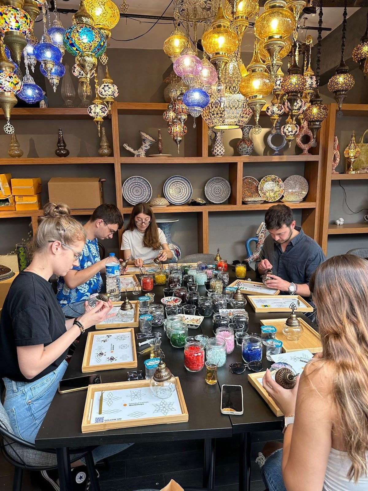 Istanbul Mosaic Lamp Workshop: Create Your Own Lamp