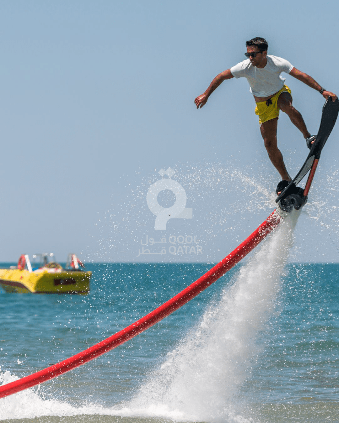 Flyboarding in Qatar | Old Mina Port Water Adventure