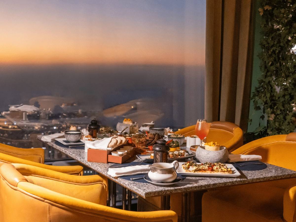 Iftar at Atmosphere Restaurant Burj Khalifa